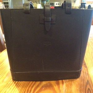 MIchael Green Leather Scandinavian Dark brown shoulder bag